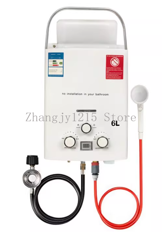 Outdoor Camping Gas Heater - Propane LPG Gas Tankless Water Heater