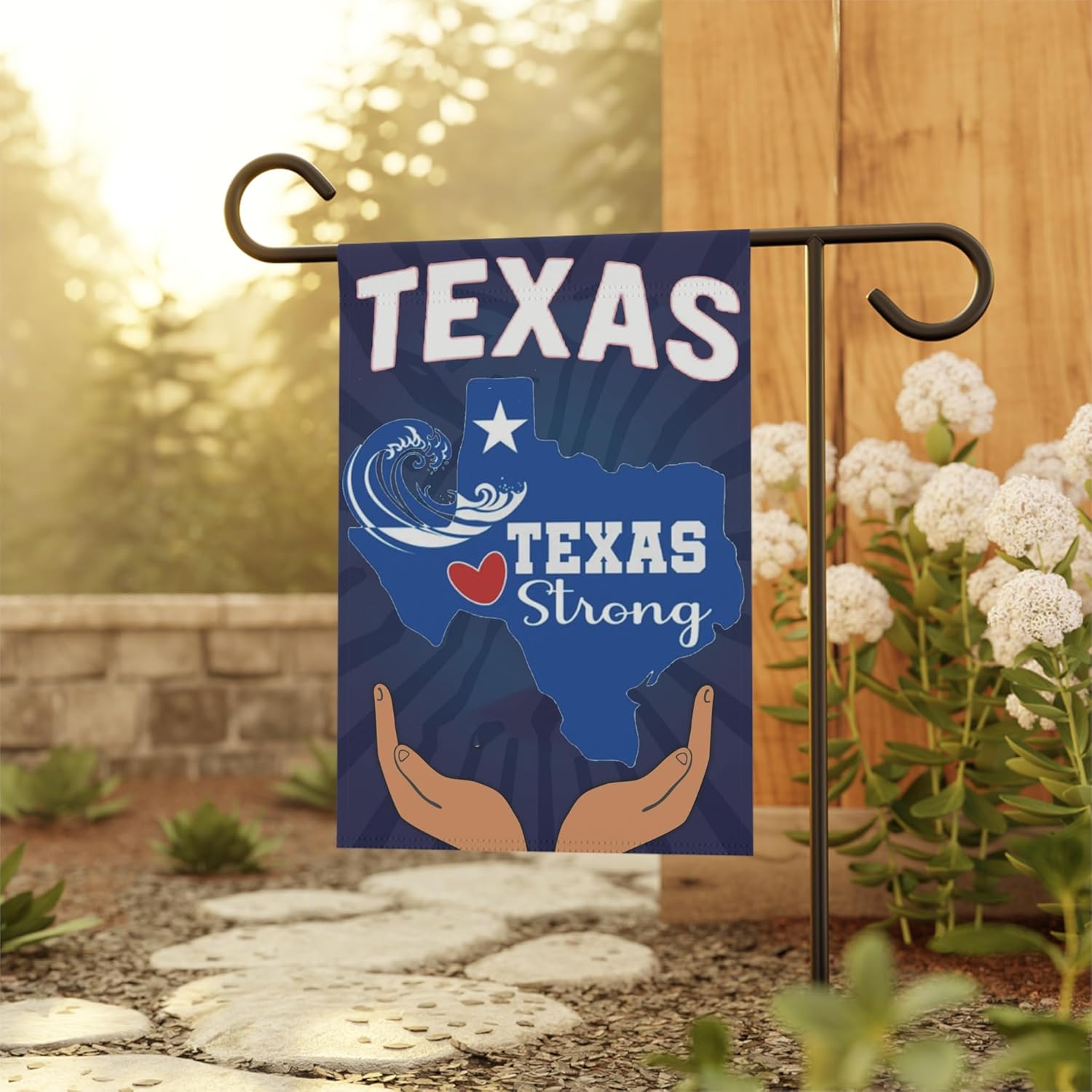 Texas Strong Garden Flag,Prayi - đánh giá và giá Outdoor Camping In Texas