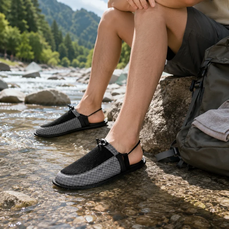 Portable Foldable Travel Slipp - đánh giá và giá Outdoor Camping Slippers