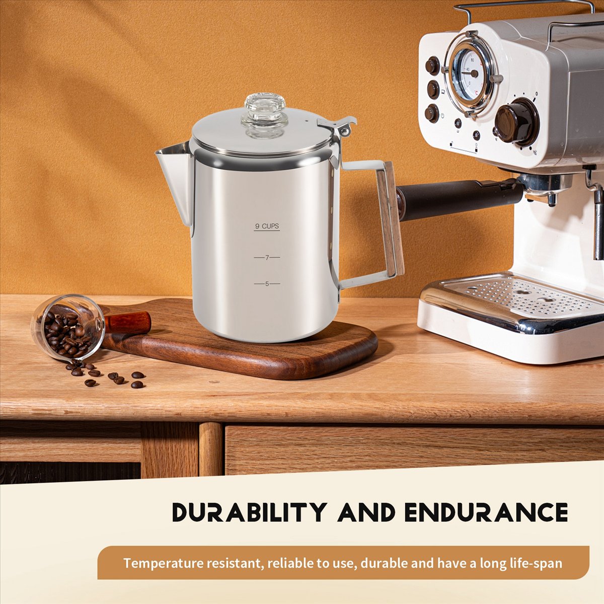 Coffee Percolators Stovetop fo - đánh giá và giá Camp Percolator Coffee