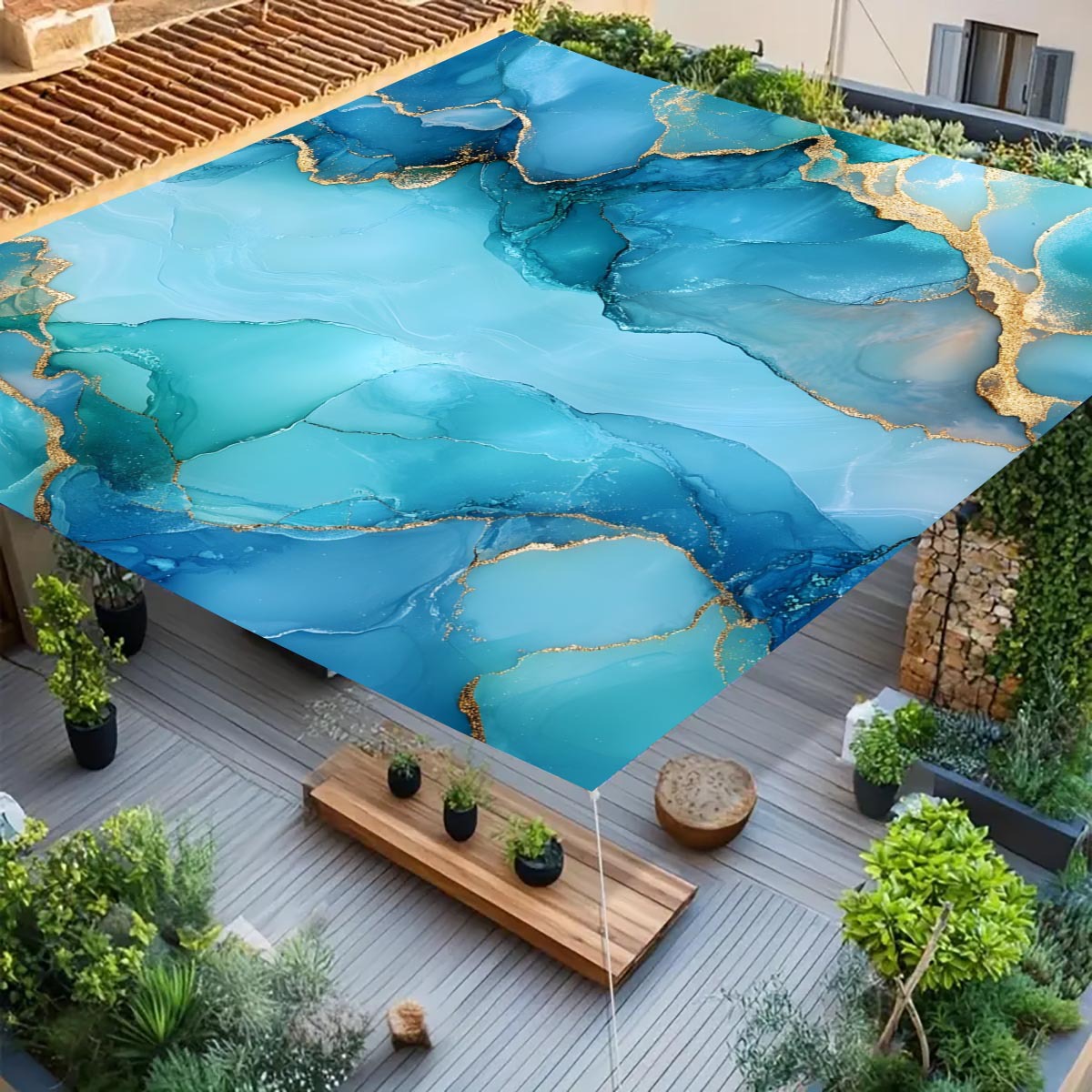 Color Flower Camping Sunshade  - đánh giá và giá Outdoor Camping Tarp