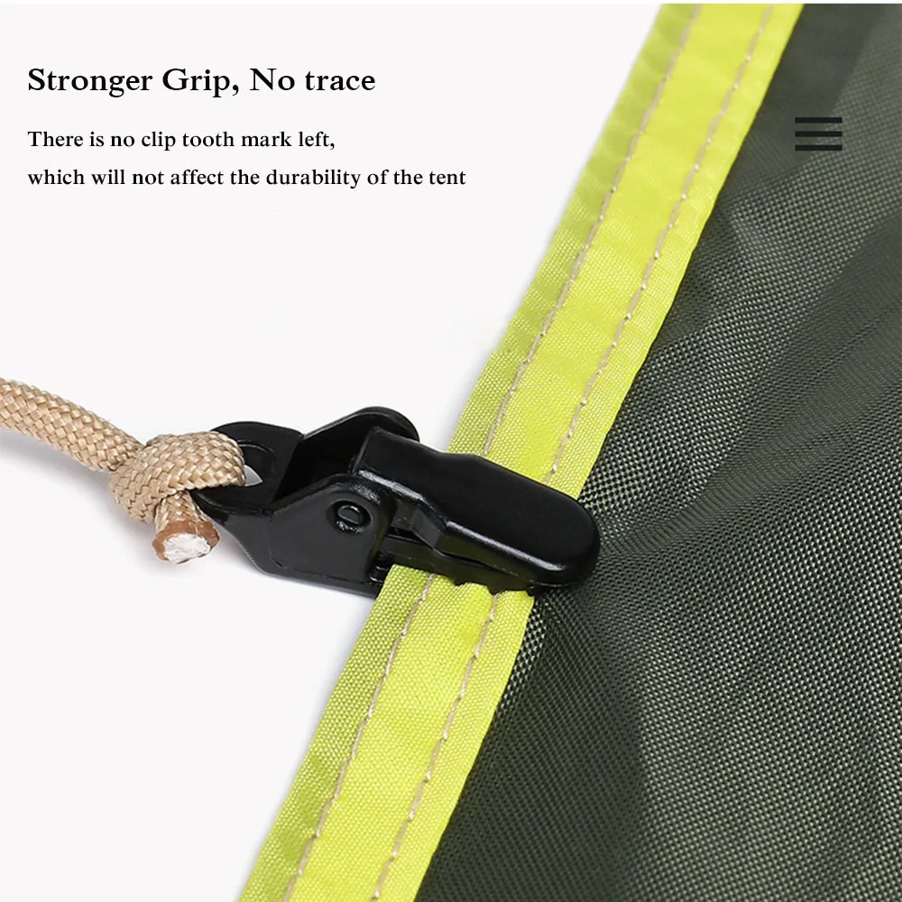 10/15/20 Pcs Awning Clamp Tarp - đánh giá và giá Outdoor Camping Tarp