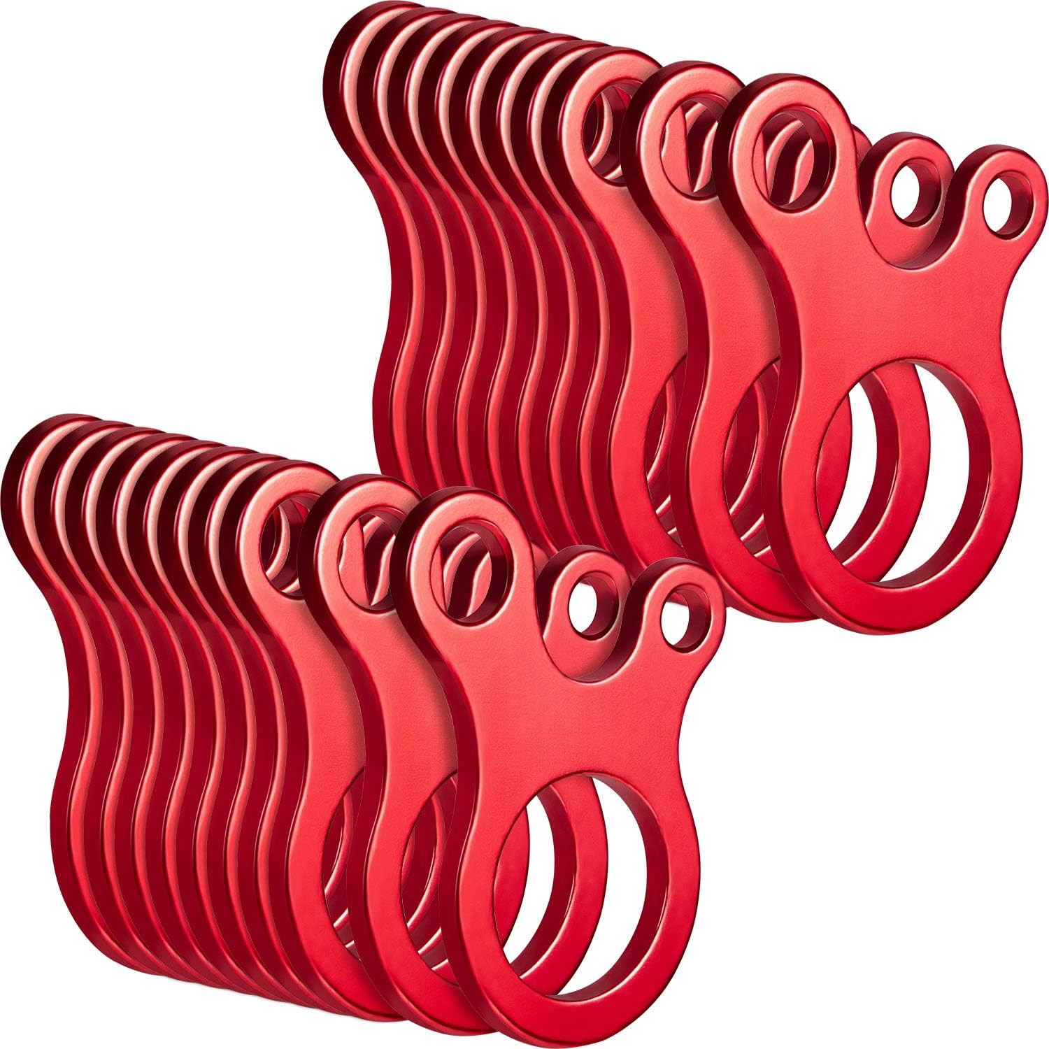 20Pcs Aluminum Alloy Tent Guyl - đánh giá và giá Outdoor Camping Tarp