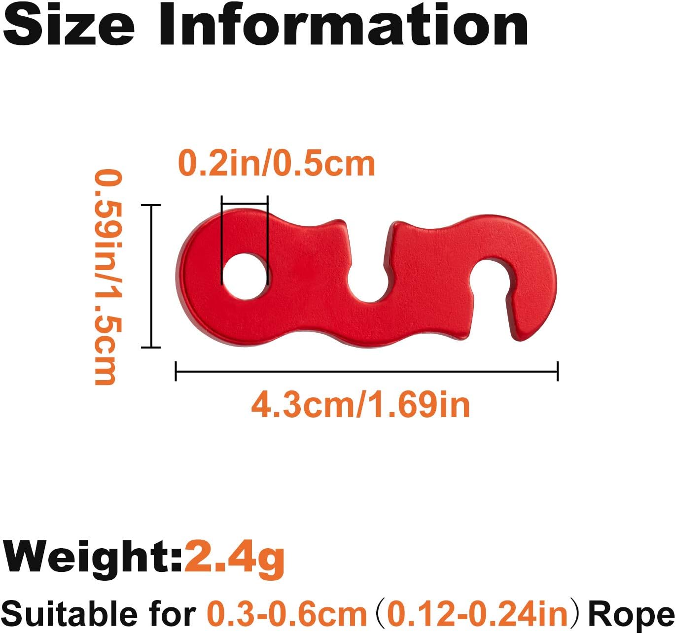 20Pcs Aluminum Alloy Tent Guyl - đánh giá và giá Outdoor Camping Tarp