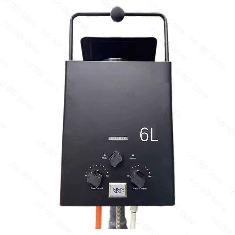 6L Portable Tankless Gas Water - đánh giá và giá Outdoor Camping Gas Heater