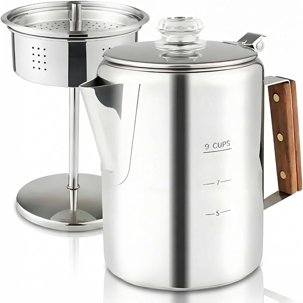 9 Cup Capacity Camping Percola - đánh giá và giá Camp Percolator Coffee