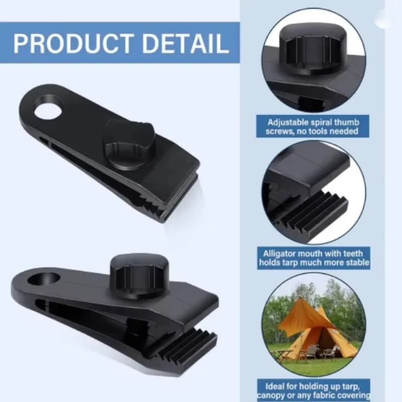  Camping Tarp Clips Outdoor C - đánh giá và giá Outdoor Camping Tarp