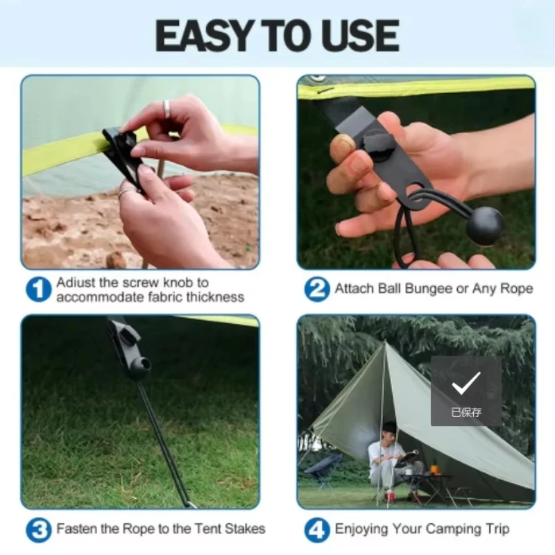  Camping Tarp Clips Outdoor C - đánh giá và giá Outdoor Camping Tarp