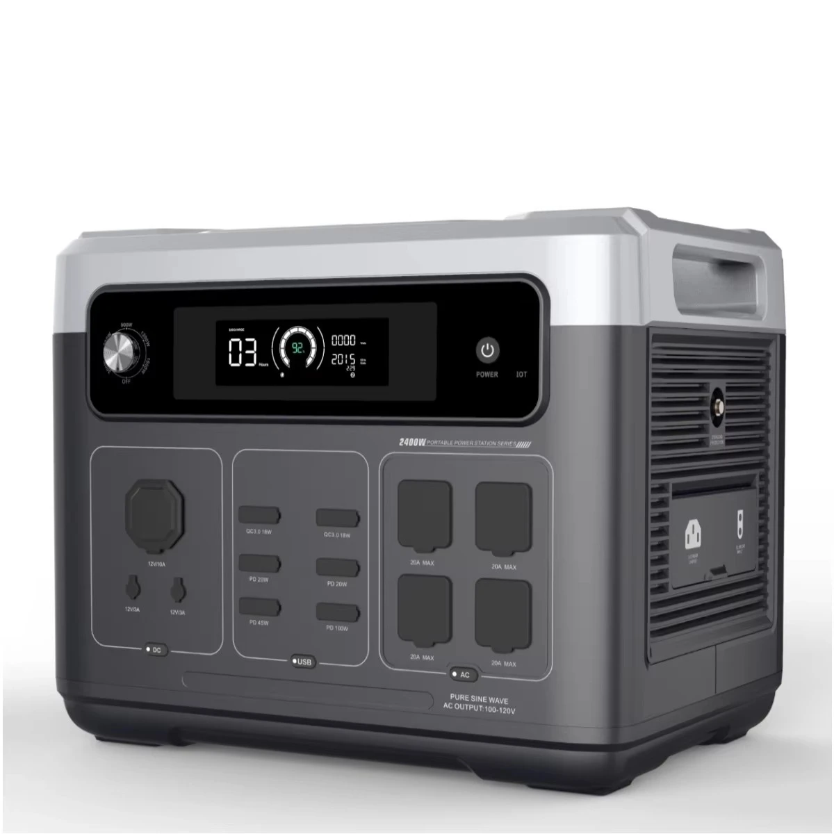 P2001 PLUS 2400W Portable Powe - đánh giá và giá Portable Power Station