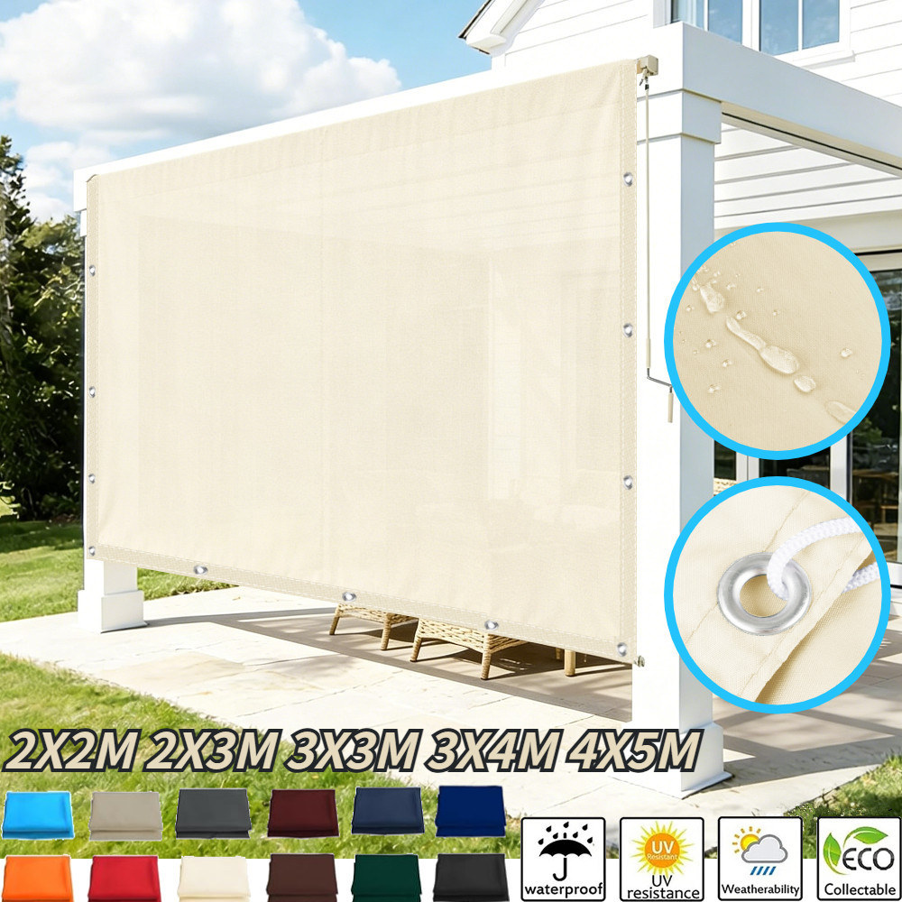 5x4m 4x3m 3x2m Garden Sun Shad - đánh giá và giá Outdoor Camping Tarp