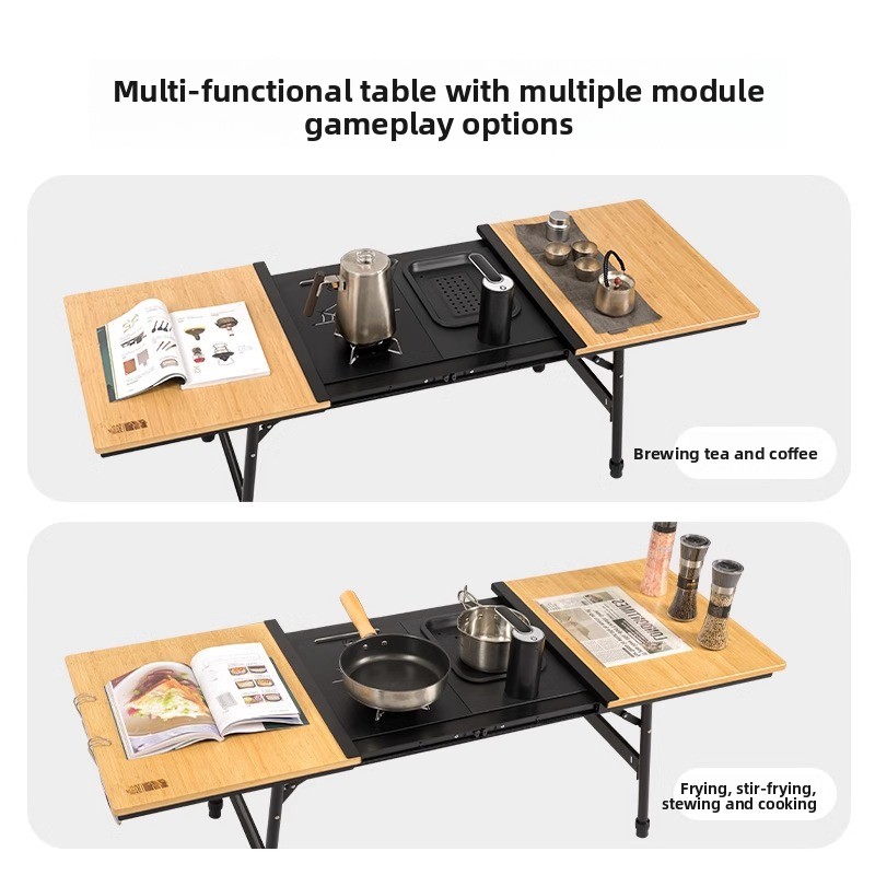 Aluminum IGT Camping Table, He - đánh giá và giá Outdoor Camping Cooking Table