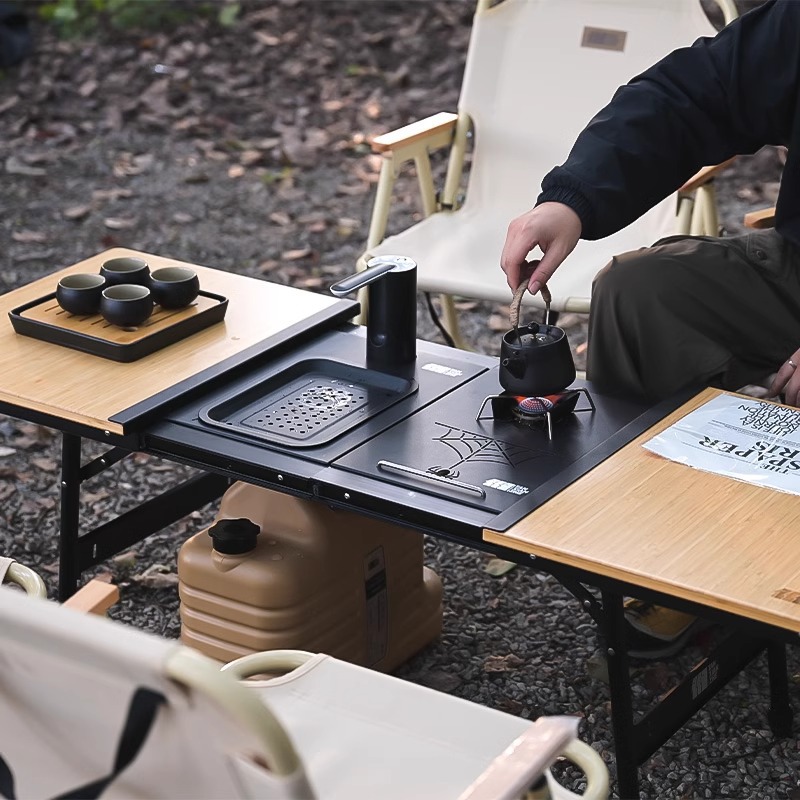 Aluminum IGT Camping Table, He - đánh giá và giá Outdoor Camping Cooking Table