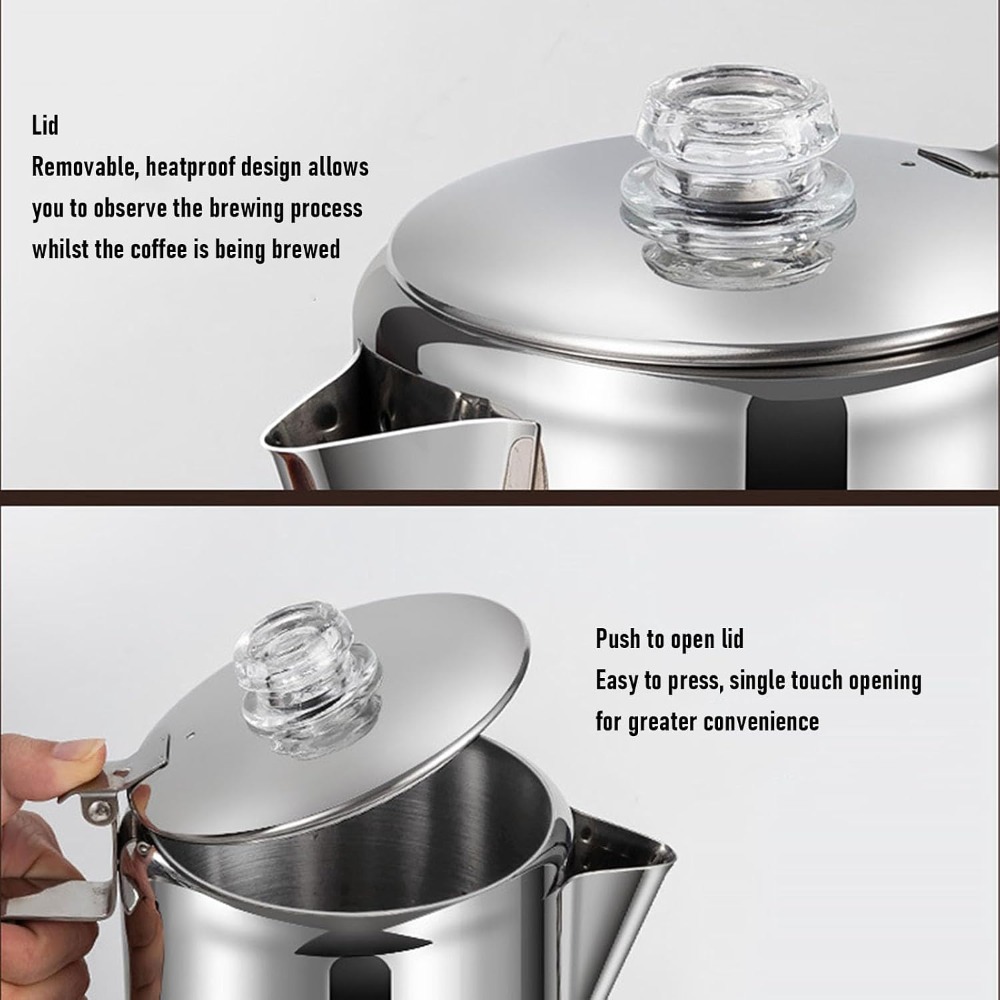 9 Cup Capacity Camping Percola - đánh giá và giá Camp Percolator Coffee