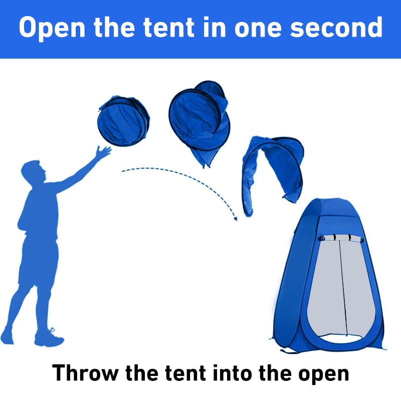 WESTTUNE Portable Pop-Up Campi - đánh giá và giá Outdoor Camping Toilet Tent