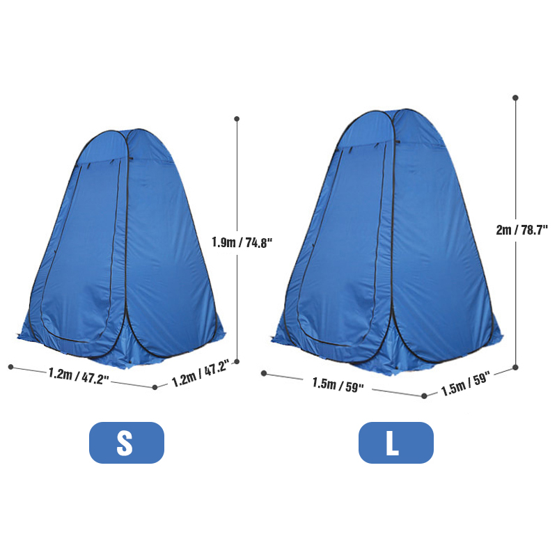 WESTTUNE Portable Pop-Up Campi - đánh giá và giá Outdoor Camping Toilet Tent