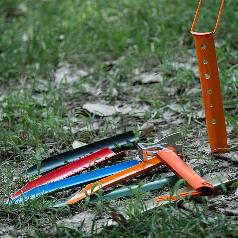 6PCS Beach U-Shape Tent Stakes - đánh giá và giá Outdoor Camping Tarp