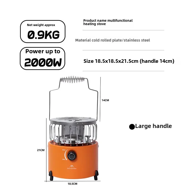 MOUNTAINHIKER Portable 2000W G - đánh giá và giá Outdoor Camping Gas Heater