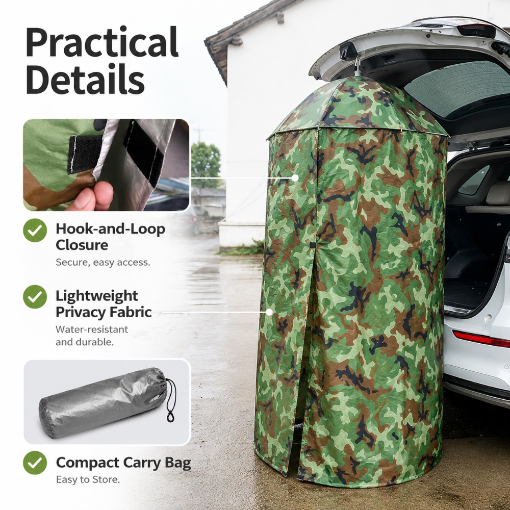 1Pcs Emergency Portable Hangin - đánh giá và giá Outdoor Camping Toilet Tent