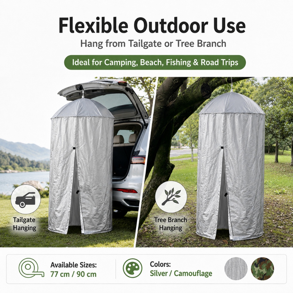 1Pcs Emergency Portable Hangin - đánh giá và giá Outdoor Camping Toilet Tent