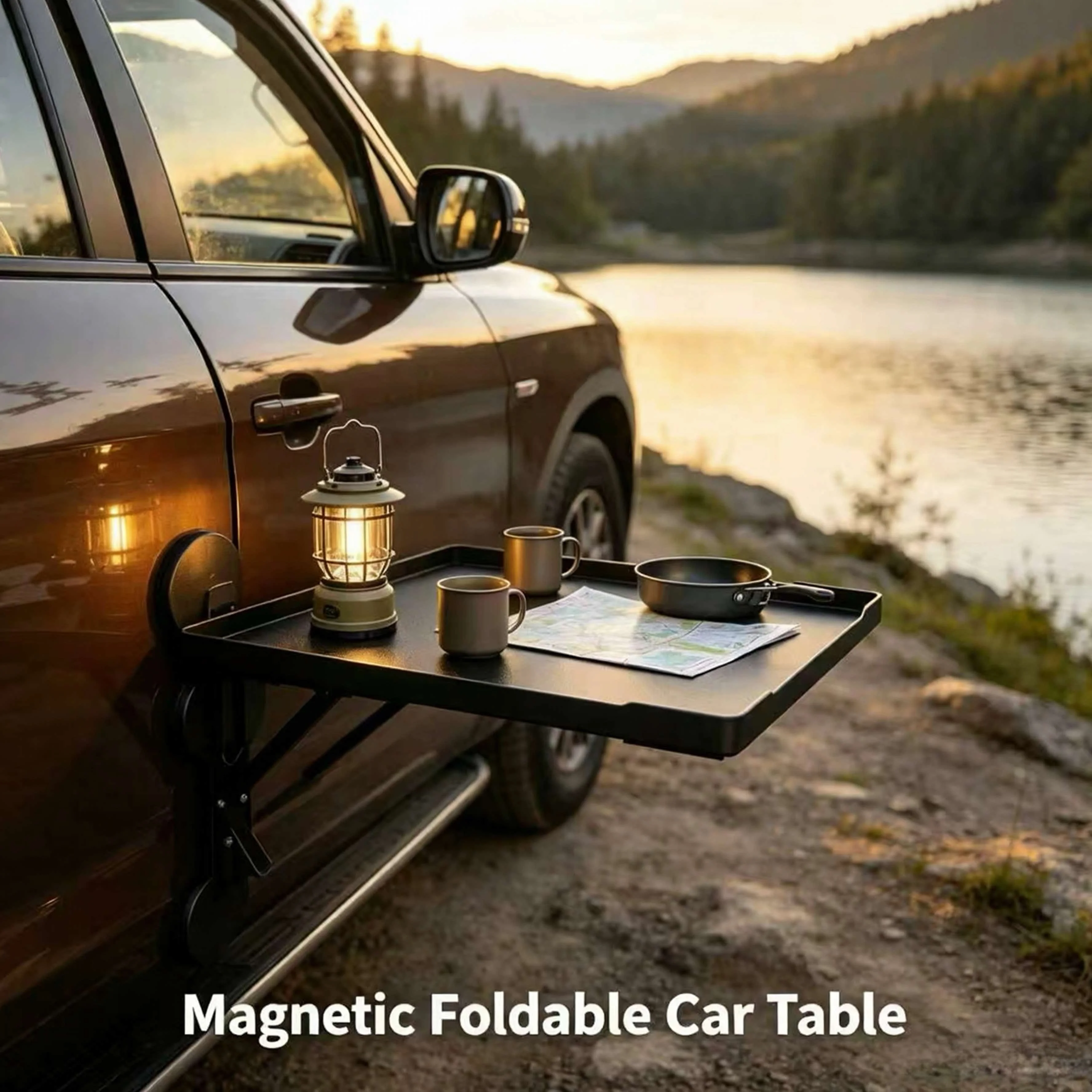 Portable Car Side Door Hanging - đánh giá và giá Outdoor Camping Cooking Table