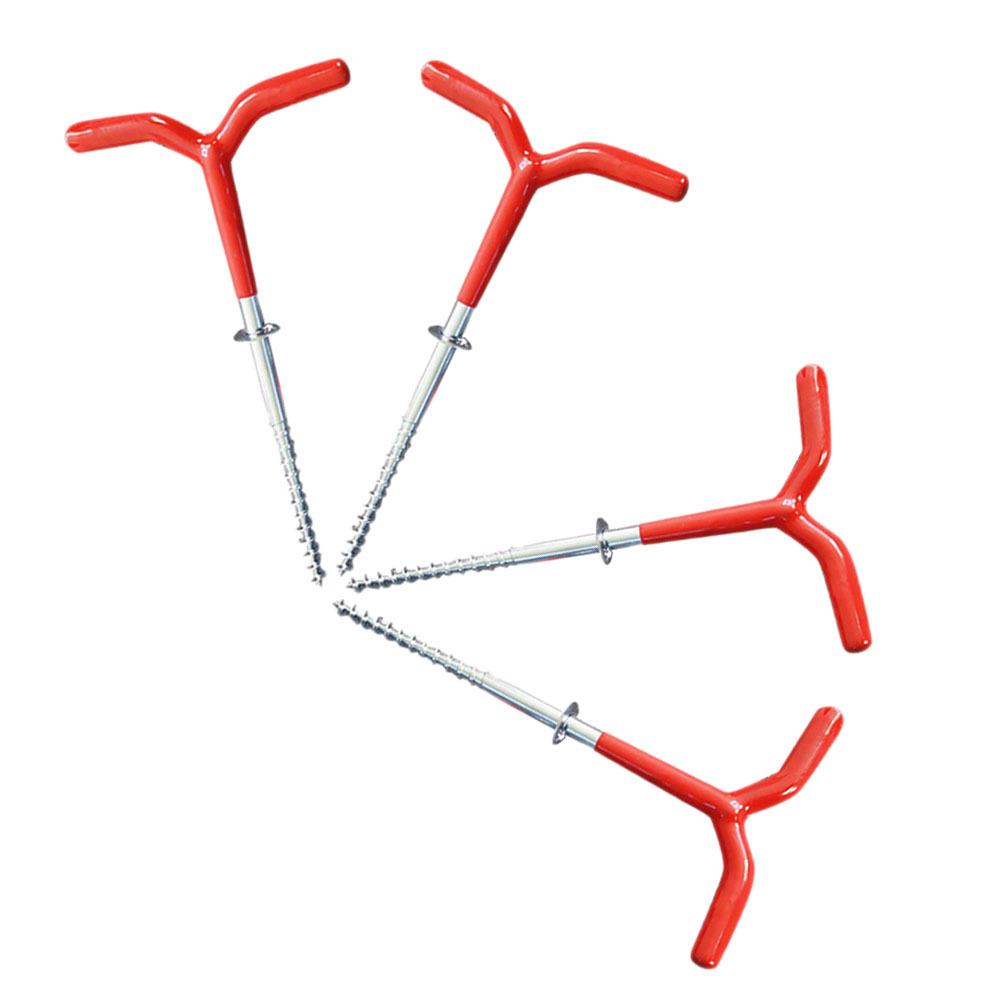 4pcs Ice Nail Anchors Metal Ru - đánh giá và giá Outdoor Camping Tarp