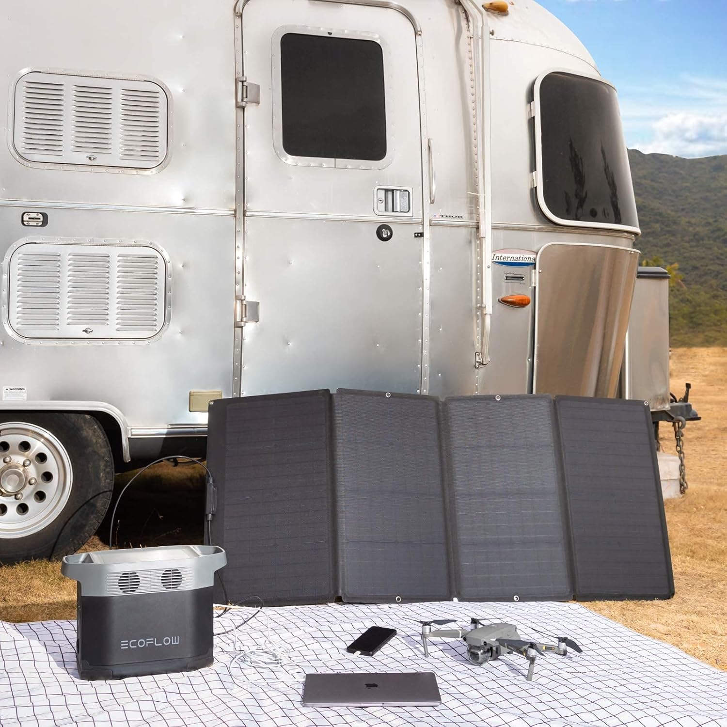 160 Watt Foldable Solar Panel  - đánh giá và giá Portable Power Station