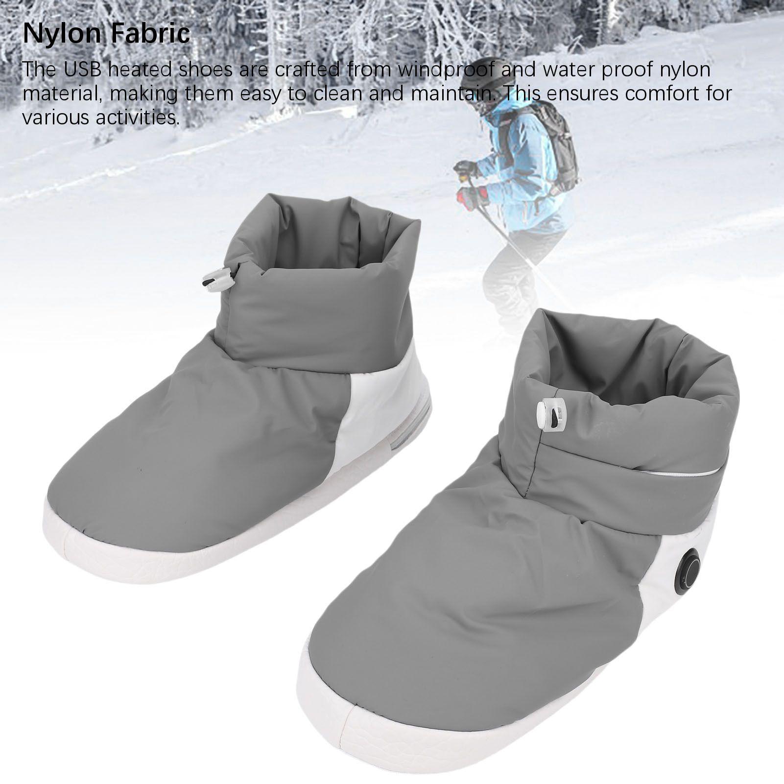 Electric Heated Slippers USB H - đánh giá và giá Outdoor Camping Slippers