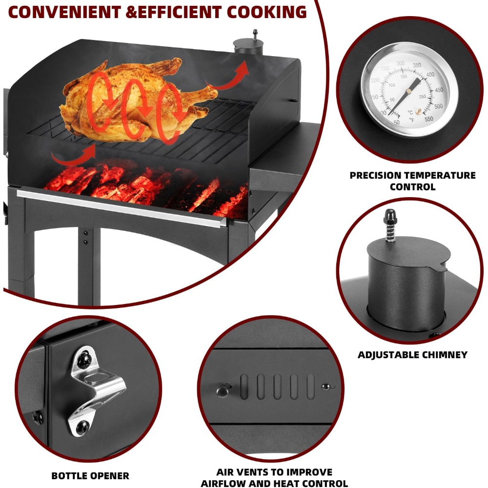 US Shipping Charcoal Grill wit - đánh giá và giá Outdoor Camping Cooking Table